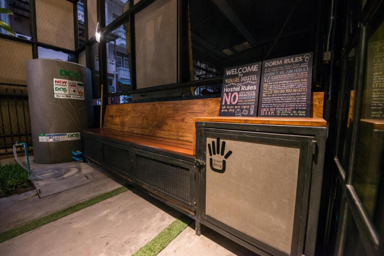 4Share Hostel (Adults Only) Bangkok Exterior foto
