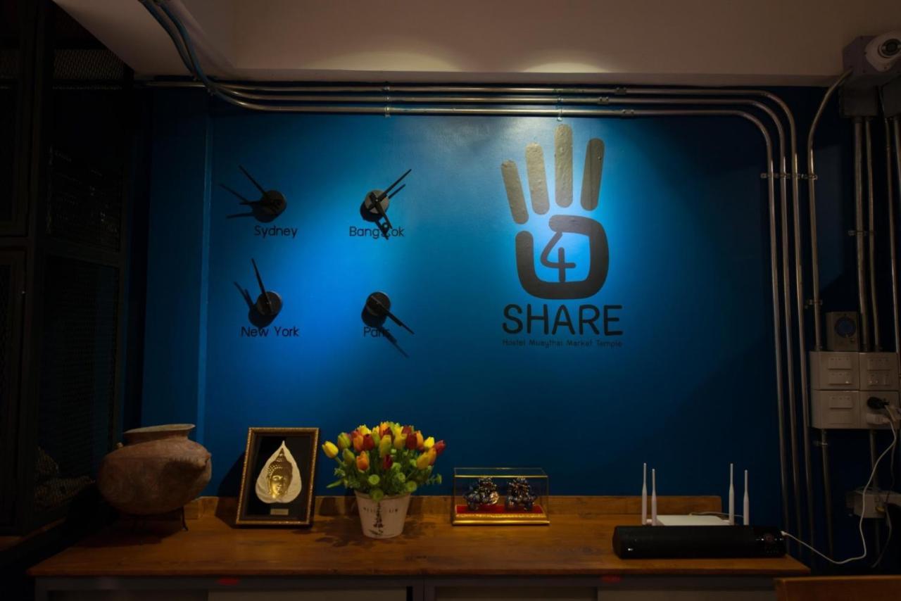 4Share Hostel (Adults Only) Bangkok Exterior foto
