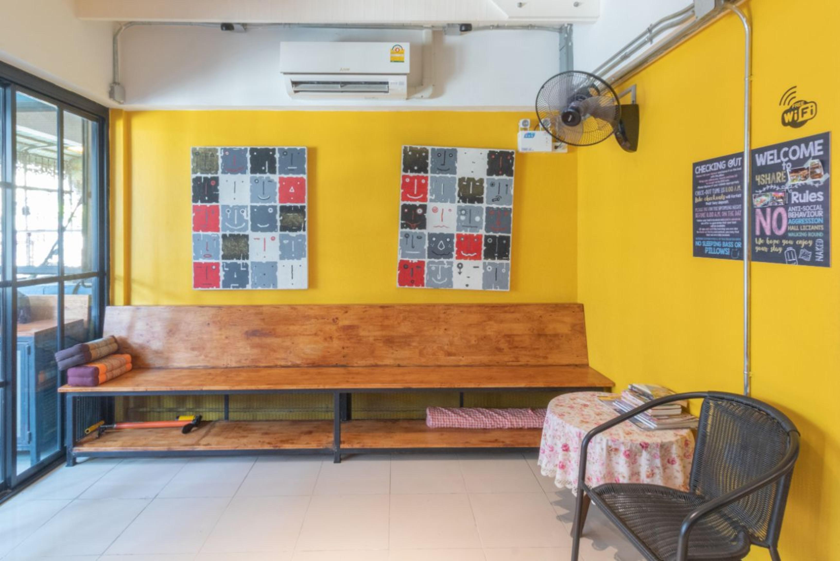 4Share Hostel (Adults Only) Bangkok Exterior foto